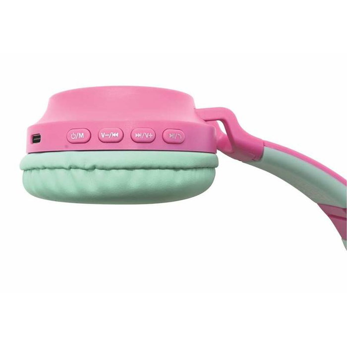 Lexibook Auriculares inalámbricos Barbie con orejas de gato e iluminación