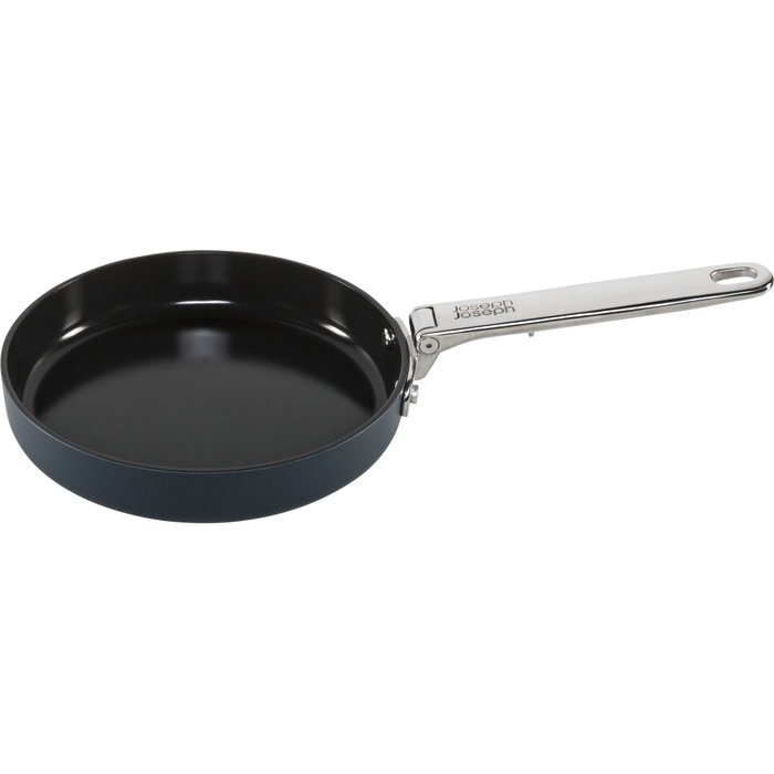 Joseph Joseph Juego de cocina Space con mangos plegables y revestimiento cerámico, 6 piezas, Azul