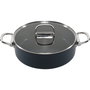 Joseph Joseph Juego de cocina Space con mangos plegables y revestimiento cerámico, 6 piezas, Azul