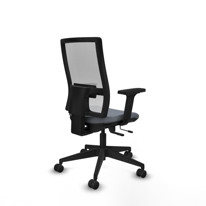 PIQUERAS Y CRESPO Silla de oficina Horna Gris y Blanca