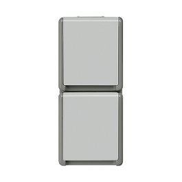 Siemens 5UB4723 DELTA Schuko-Steckdose IP44 2 plazas vertical