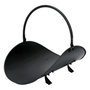 Edm Cesta metálica para leña color negro 48 x 35 x 38 cm