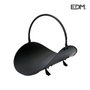 Edm Cesta metálica para leña color negro 48 x 35 x 38 cm
