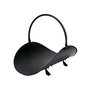 Edm Cesta metálica para leña Negra 48 x 35 x 38 cm