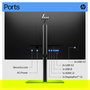 HP Monitor 68.6 cm (27") E27 G5 FHD IPS 75Hz 5ms 16:9 99% sRGB USB Hub HDMI DisplayPort VESA Negro