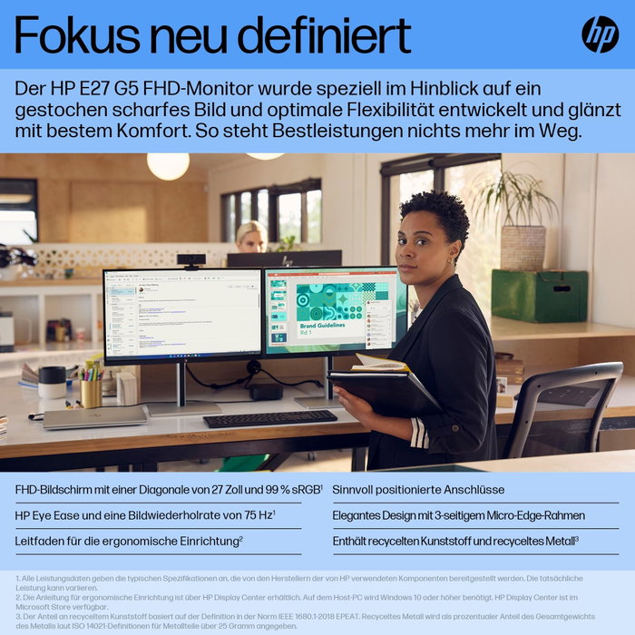 HP E27 G5 IPS Full HD 27 pulgadas