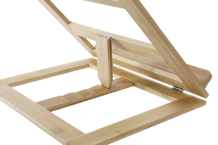 DKD Home Decor Atril de Bambú Natural 33x28x20 cm