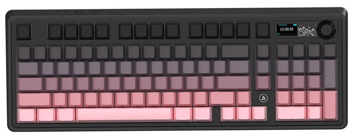 Ajazz AK980 V2 Gradient Pink con pantalla y Gift Switch V2
