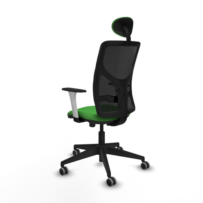 PIQUERAS Y CRESPO Silla de oficina Motilla con mecanismo Sincro/Traslack, Verde y Negro PIQUERAS Y CRESPO Silla de oficina Motilla con mecanismo Sincro/Traslack, Verde y Negro