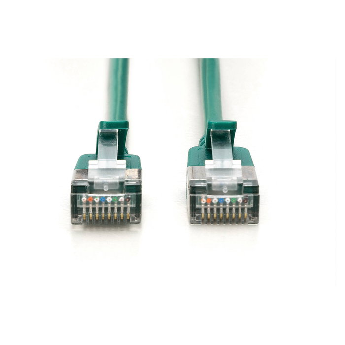 Digitus Patchkabel CAT 6A F/FTP Slim 3,0m verde