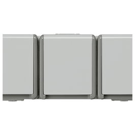Siemens 5UB4731 Toma de corriente Schuko DELTA 3 salidas horizontal IP44