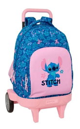 Safta Mochila con Ruedas Extraíble Stitch Disney