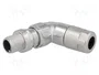 HARTING Conector M12 Slim macho de 8 pines angulado 90°