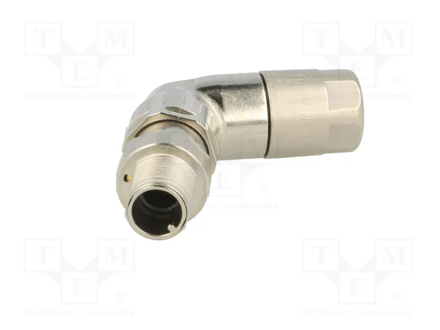 HARTING Conector M12 Slim macho de 8 pines angulado 90°
