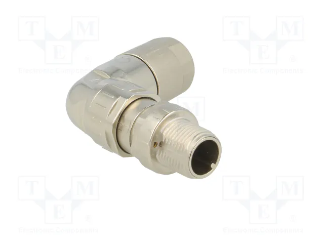 HARTING Conector M12 Slim macho de 8 pines angulado 90°