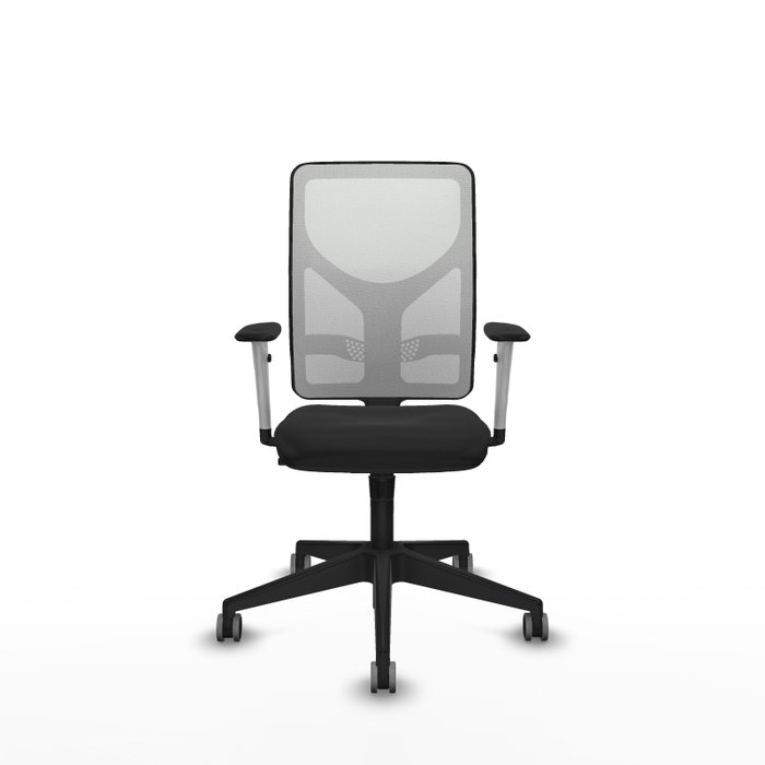 PIQUERAS Y CRESPO Silla de oficina Motilla con mecanismo Sincro, Negro y Blanco PIQUERAS Y CRESPO Silla de oficina Motilla con mecanismo Sincro, Negro y Blanco