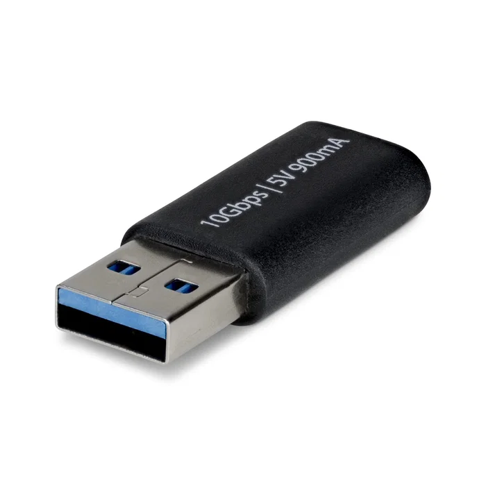 StarTech Adaptador USB-A Macho a USB-C Hembra Negro