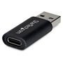 StarTech.com Adaptador USB-A Macho a USB-C Hembra U32-AMCF-USBADAPTER Negro