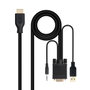 Nanocable Conversor VGA Macho a HDMI Macho con Audio y USB de 1,8m