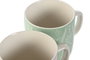DKD Home Decor Set de 6 Tazas de Porcelana LINEAS 2023 Surtidas