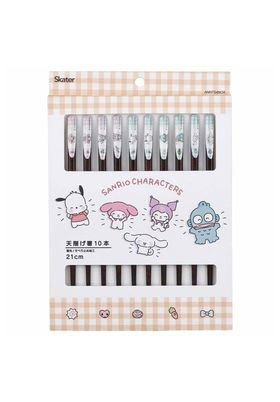 Skater Set de 10 Palillos Sanrio Characters 21 cm de Madera de Sanrio.png