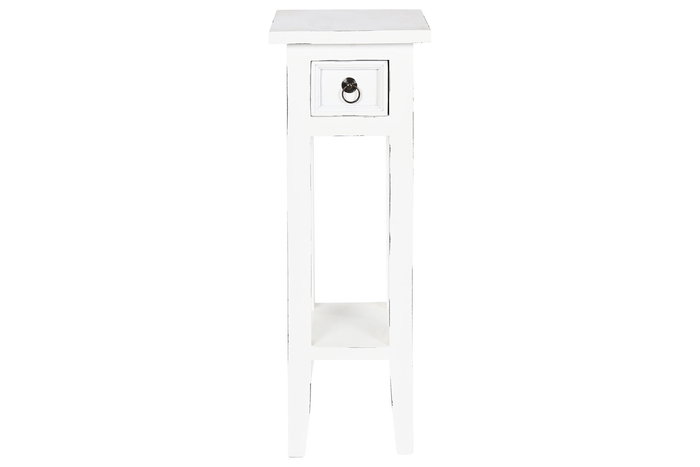 Mesita Auxiliar Mediterraneo DKD Home Decor Blanco 25 x 67 x 25 cm