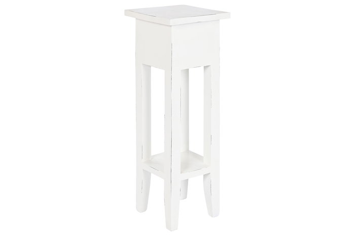 Mesita Auxiliar Mediterraneo DKD Home Decor Blanco 25 x 67 x 25 cm