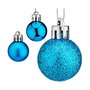 Set de Bolas de Navidad Krist+ Azul Plástico Ø 3 cm (12 Unidades)