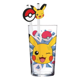 Stor Pokémon Vaso Tumbler con pajitas Pikachu 485 ml
