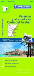 MICHELIN Mapa zoom valencia y alrededores, costa del azahar, VV.AA. - null