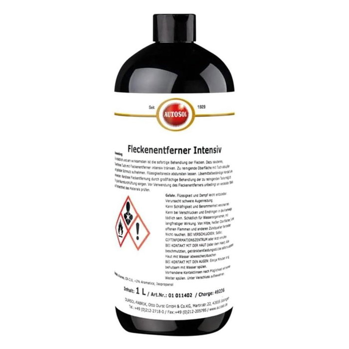 Autosol Quitamanchas Intensivo 1000 ml para Carrocería y Pintura - Eliminador de Alquitrán - SOL01011402 Autosol Quitamanchas Intensivo 1000 ml para Carrocería y Pintura - Eliminador de Alquitrán - SOL01011402