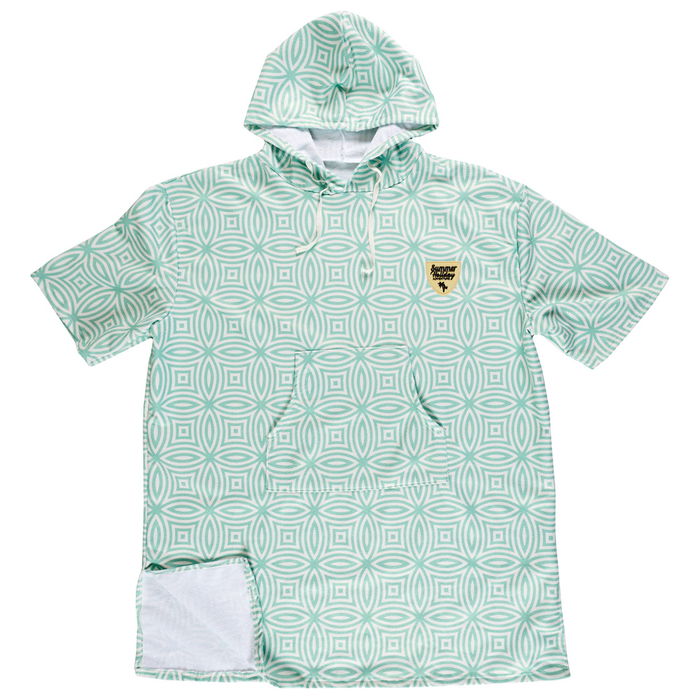 Jet Lag Poncho De Baño Geométrico Unisex Con Capucha Para Playa Piscina Talla Única