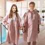 Jet Lag Poncho De Baño Geométrico Unisex Con Capucha Para Playa Piscina Talla Única