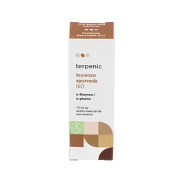 TERPENIC Aceite Esencial de Incienso Ayurveda 10 ml - Boswellia Serrata Bio 100% Puro para Difusión, Uso Tópico