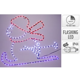 Basics Figura LED Muñeco de Navidad 53 cm