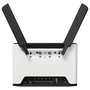 MikroTik Chateau LTE18 ax Router de Sobremesa, Wi-Fi 6E, 4G LTE, Ethernet Gigabit, Doble Banda (2.4 GHz / 5 GHz), Blanco - S53UG+5HaxD2HaxD-TC&EG18-EA