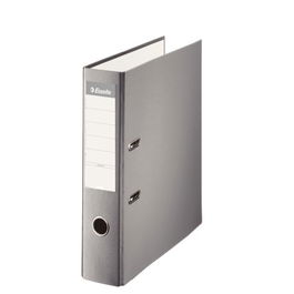 Archivador Palanca Esselte Plastico Forrado Con Rado A4 75Mm Gris