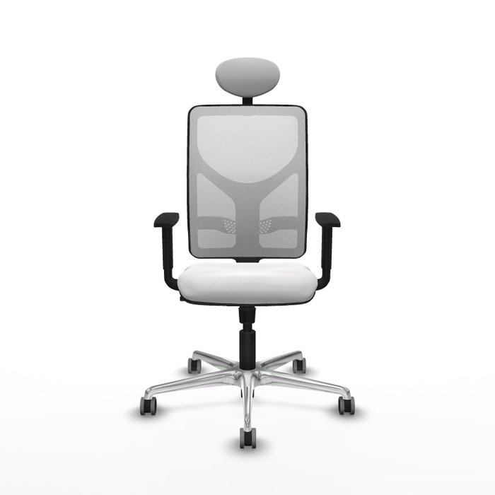 PIQUERAS Y CRESPO Silla de oficina Motilla con mecanismo Sincro en Blanco PIQUERAS Y CRESPO Silla de oficina Motilla con mecanismo Sincro en Blanco