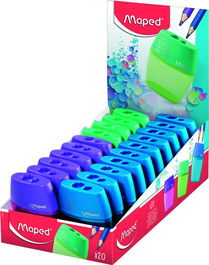 Afilalapiz Maped 2 Usos Shaker Con Deposito Exp.20