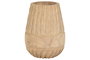DKD Home Decor Jarron Natural Jarrones 24 Madera Paulownia Natural 32 x 42 x 32 cm