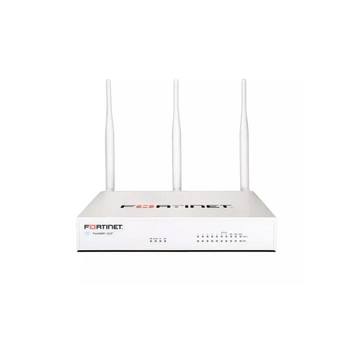 Fortinet FortiWiFi FWF-60F-E Firewall con WiFi, 10 Puertos Gigabit RJ45 (2 WAN, 2 DMZ, 7 LAN), 802.11 a/b/g/n Fortinet FortiWiFi FWF-60F-E Firewall con WiFi, 10 Puertos Gigabit RJ45 (2 WAN, 2 DMZ, 7 LAN), 802.11 a/b/g/n