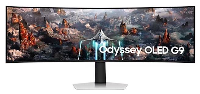 Samsung Odyssey OLED G9 S49CG934SU G93SC Series 49 Pulgadas Dual QHD 240Hz Plata Samsung Odyssey OLED G9 S49CG934SU G93SC Series 49 Pulgadas Dual QHD 240Hz Plata