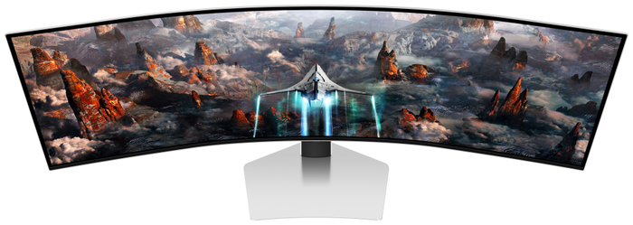 Samsung Odyssey OLED G9 S49CG934SU G93SC Series 49 Pulgadas Dual QHD 240Hz Plata Samsung Odyssey OLED G9 S49CG934SU G93SC Series 49 Pulgadas Dual QHD 240Hz Plata