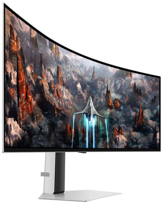 Samsung Odyssey OLED G9 S49CG934SU G93SC Series 49 Pulgadas Dual QHD 240Hz Plata Samsung Odyssey OLED G9 S49CG934SU G93SC Series 49 Pulgadas Dual QHD 240Hz Plata