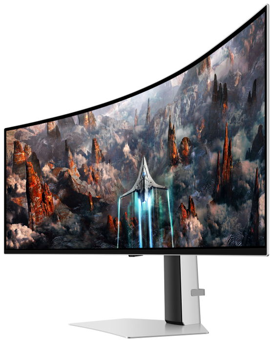 Samsung Odyssey OLED G9 S49CG934SU G93SC Series 49 Pulgadas Dual QHD 240Hz Plata Samsung Odyssey OLED G9 S49CG934SU G93SC Series 49 Pulgadas Dual QHD 240Hz Plata