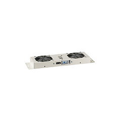 EFB Elektronik Unidad de ventilación doble con termostato, Blanco