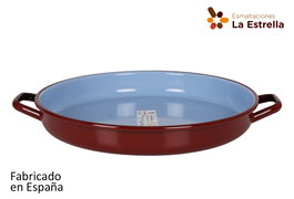 La Estrella - Fuente Teja, 4.8 Litros, 38 cm de ancho x 46.2 cm de largo x 5.3 cm de alto, Peso 8.52 kg (6 Unidades)