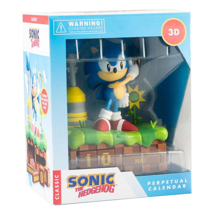 Grupo Erik Calendario Perpetuo 3D Sonic the Hedgehog