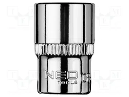 NEO TOOLS Vaso HEX 12mm 1/4 de pulgada de 25mm