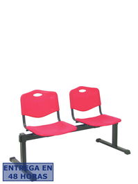 PIQUERAS Y CRESPO Bancada Iso plastic 2 plazas PVC color rojo ¡Ultimas unidades!!